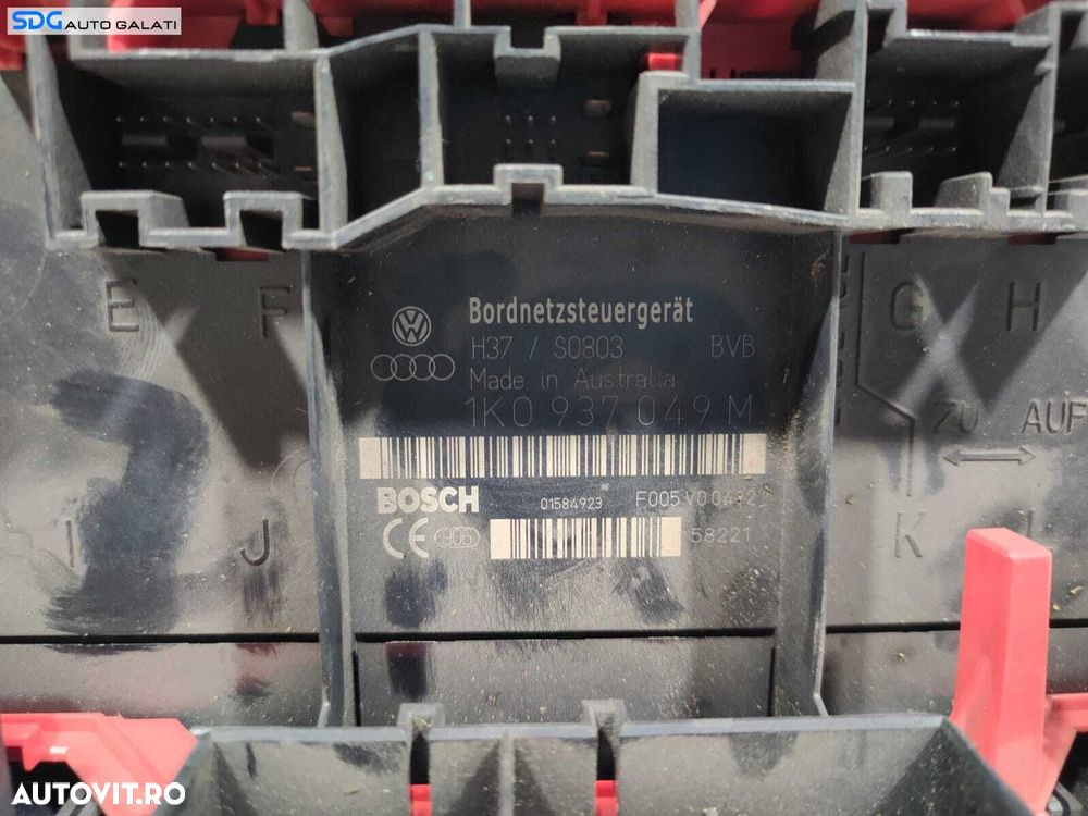 Unitate Modul Calculator Confort Comfort Panou Tablou Sigurante Volkswagen Golf 5 2004 - 2008 Cod 1K0937049M [L5003] - 2