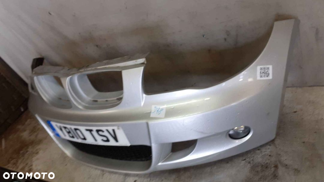 * ZDERZAK PRZÓD PRZEDNI DO BMW SERII 1 E87 M POWER M PAKIET HALOGENY TITANSILBER SREBRNY - 4