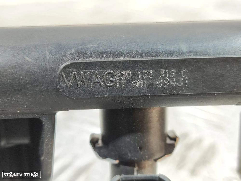 REGUA E INJETORES SIEMENS VW SKODA FABIA 1.2 - 4