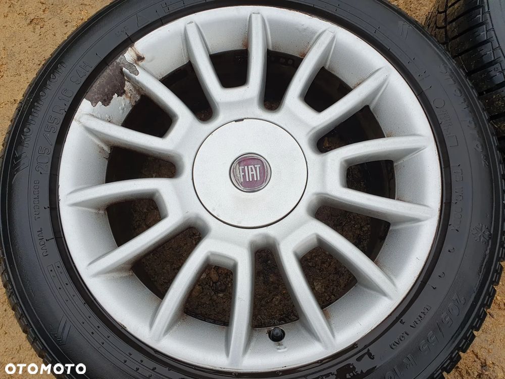 FIAT R16 KOŁA ZIMOWE FELGI ALUMINIOWE 16" 7J ET31 4x98 735415999 ALUFELGI BRAVO II - 4