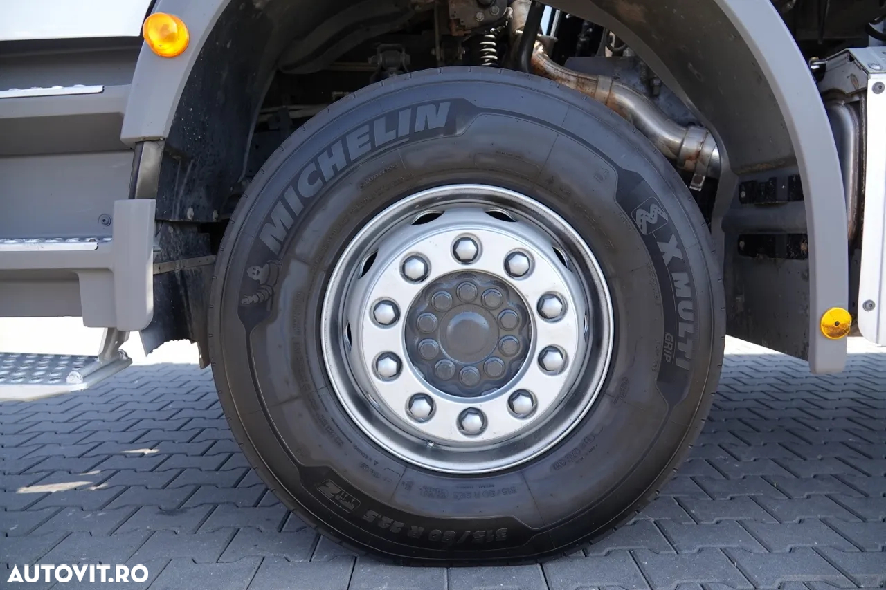Mercedes-Benz AXOR 1829 / 4X2 / TRANSMISIE - 6 M / HDS HIAB 122 BS-3 / extensie: 10 M / CAPACITATE MAXIMA DE RIDARE 4 600 KG / MANUAL / RADIO CONTROL / ANVELOPE 100% / IMPORTAT - 19