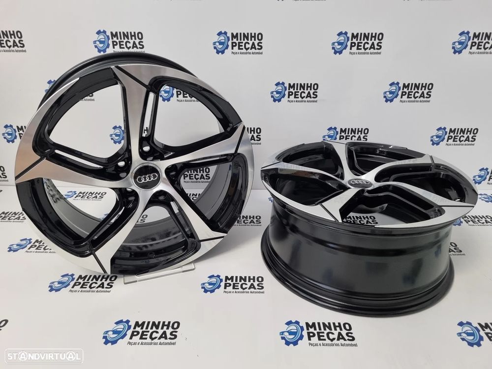 Jantes Audi Novo RS7 em 18 Preto Polido - 4