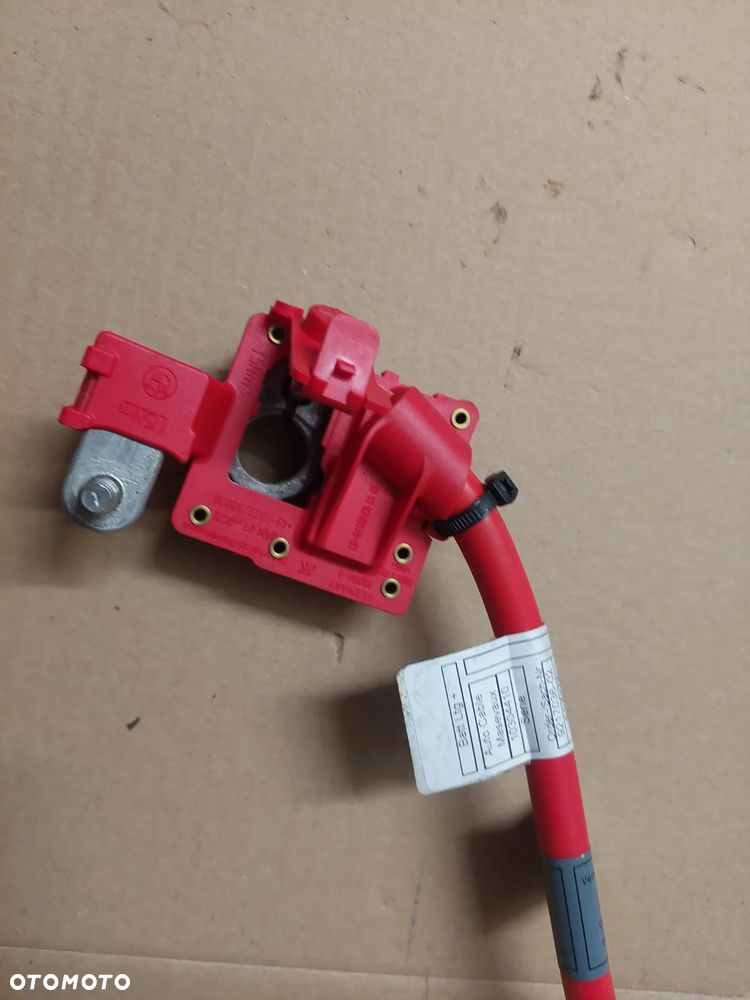 BMW 5 F10 F11 KLEMA PLUSOWA PIROTECHNICZNA ORYGINAŁ 9217036 - 2