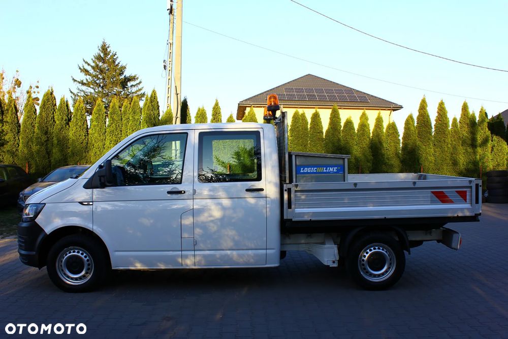 Volkswagen Transporter T6 2.0 TDI 102KM DOKA BRYGADÓWKA 6 OSÓB FV23% - 2