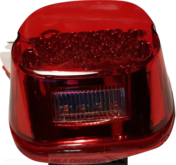 Lampa tylna LED Harley Davidson, czerwona