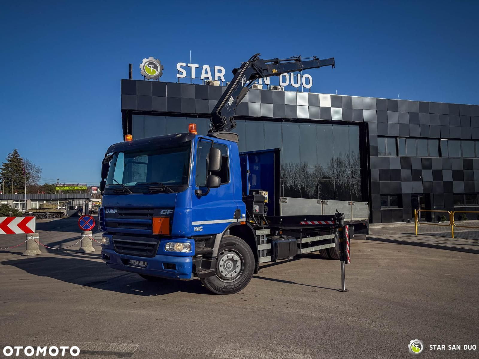 DAF CF 65 4x2 HIAB 144 E-3 HDS Żuraw Euro 5 - 3