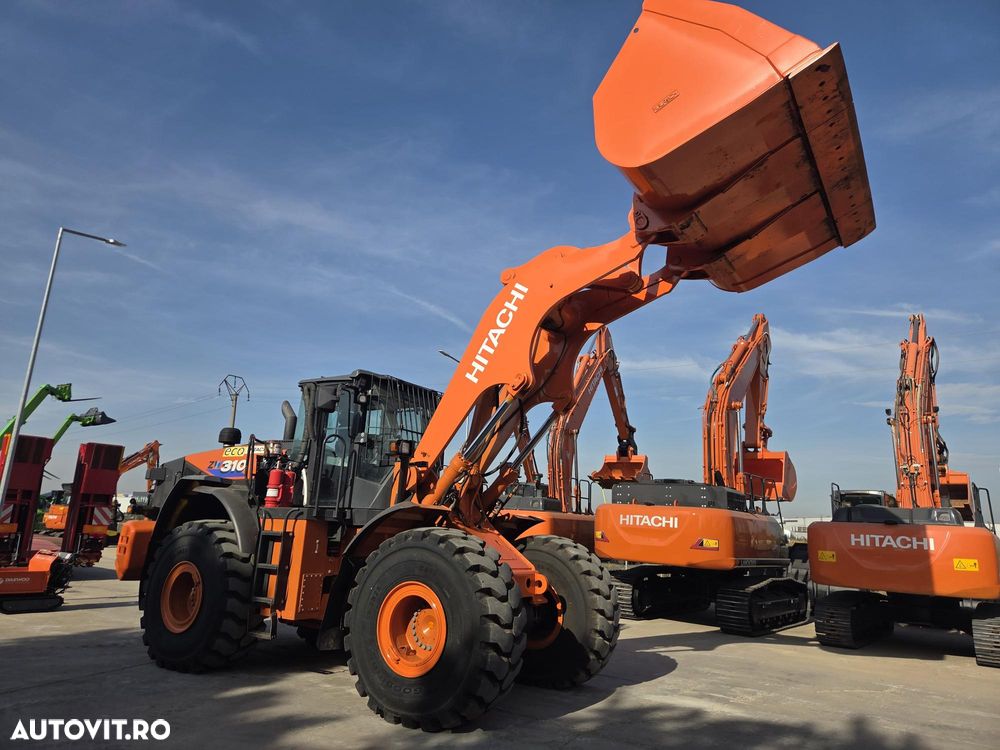 Hitachi ZW310-6, cupa 7mc, 30 tone, FULL OPTION, gresare automata, Anvelope NOI profil L5, produs JAPONIA,cantar,consum 17l/h, Protectie cabina, protectie antiincendiu, camera spate pt masalier, posibilitate leasing, STARE FOARTE BUNA-PROMOTIE 97.900 Eur+Tva - 7