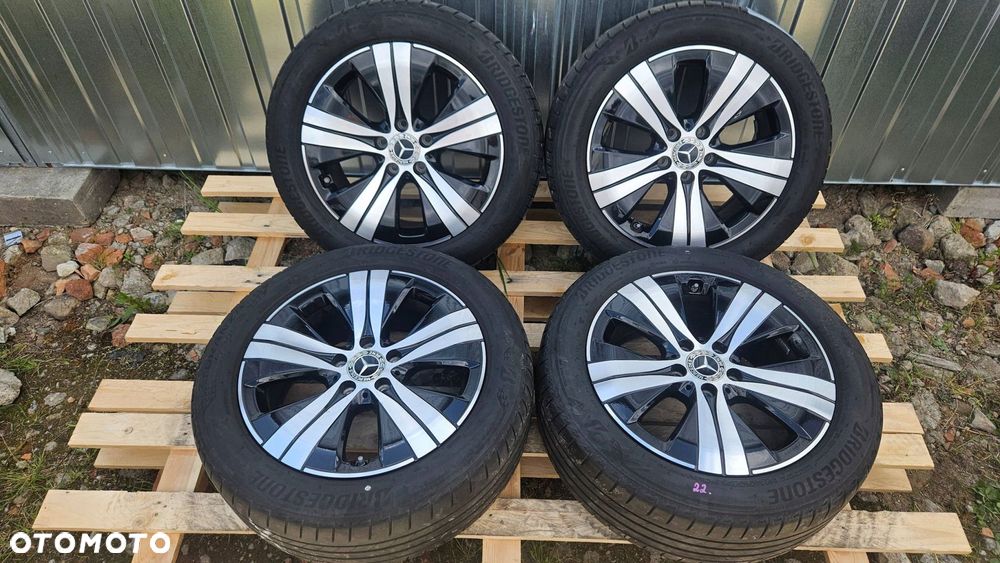 felgi mercedes 206 a2064017100 17" 7j et44.5 opony 225/50/17 2021 5mm - 1