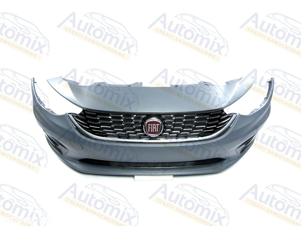 Zderzak przedni Fiat Tipo SDN 16 - 20 Atrapa + kratki + halogeny Komplet ! - 6