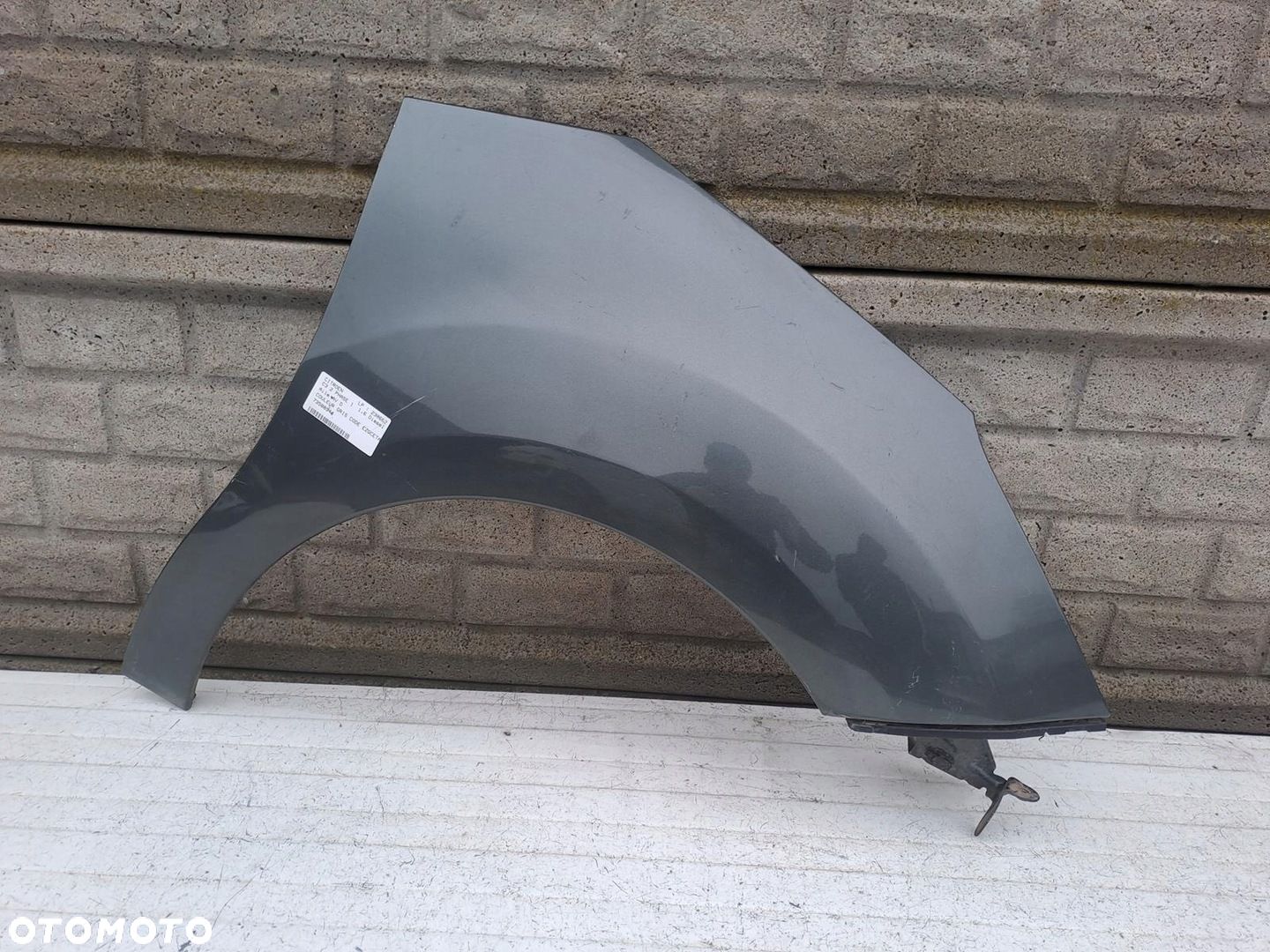 CITROEN C3 DS3 09-18 BŁOTNIK PRAWY PRZEDNI - 1