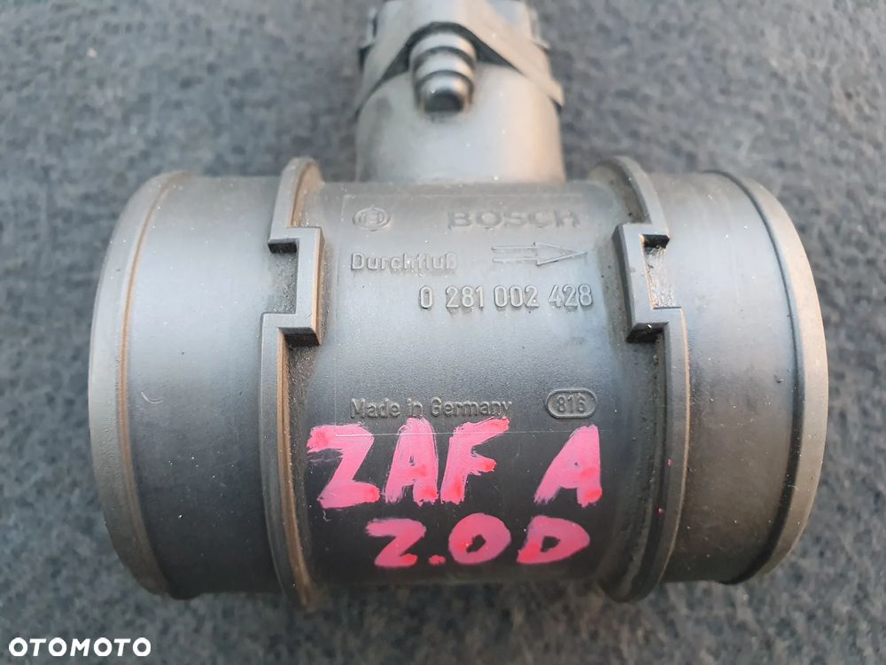 PRZEPŁYWOMIERZ 0281002428 OPEL ZAFIRA A 2.0 DTI POSIADAM 5 SZT - 3