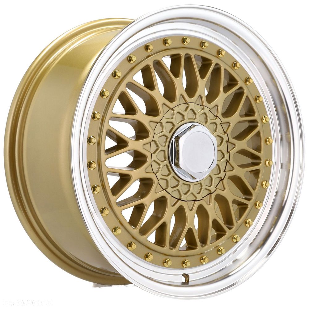 4x Felgi 15 m.in. do BMW 3 E21 E30 HONDA Civic CRX VW Golf 2 3 MAZDA MX-5 NA NB Clio - BY479 (BK5616 - 7