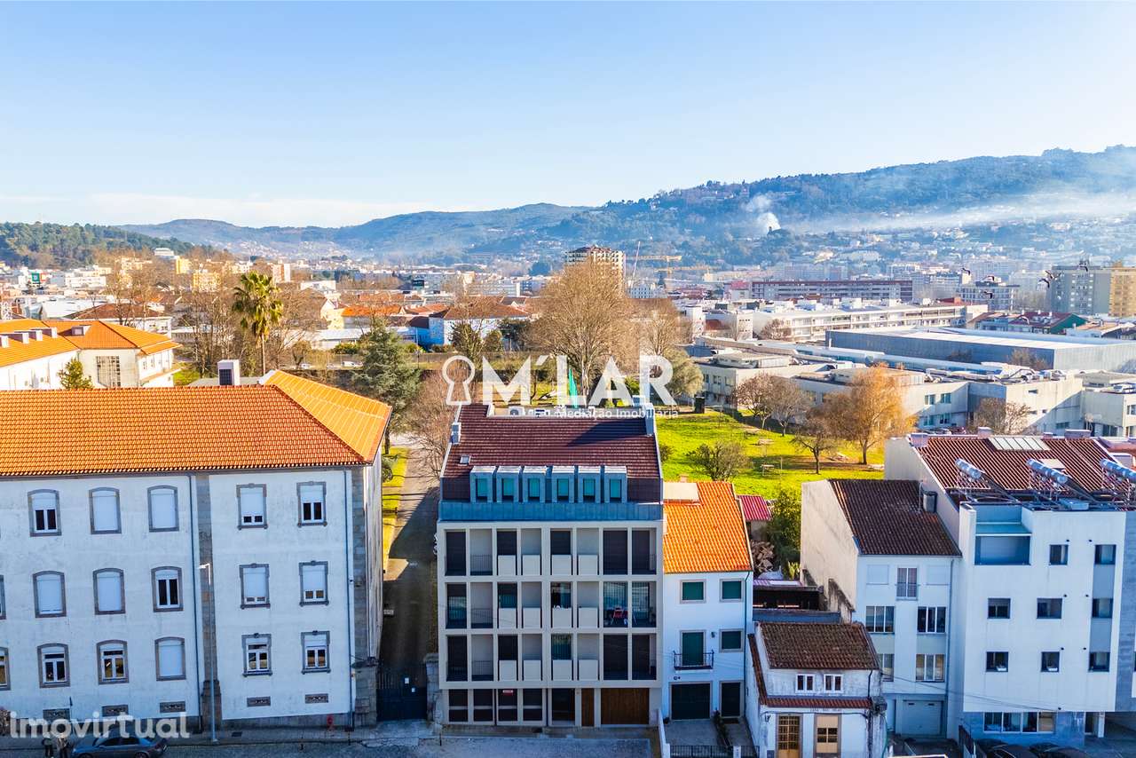 Apartamento T0+1, novo, no centro da cidade de Braga - Grande imagem: 3/33