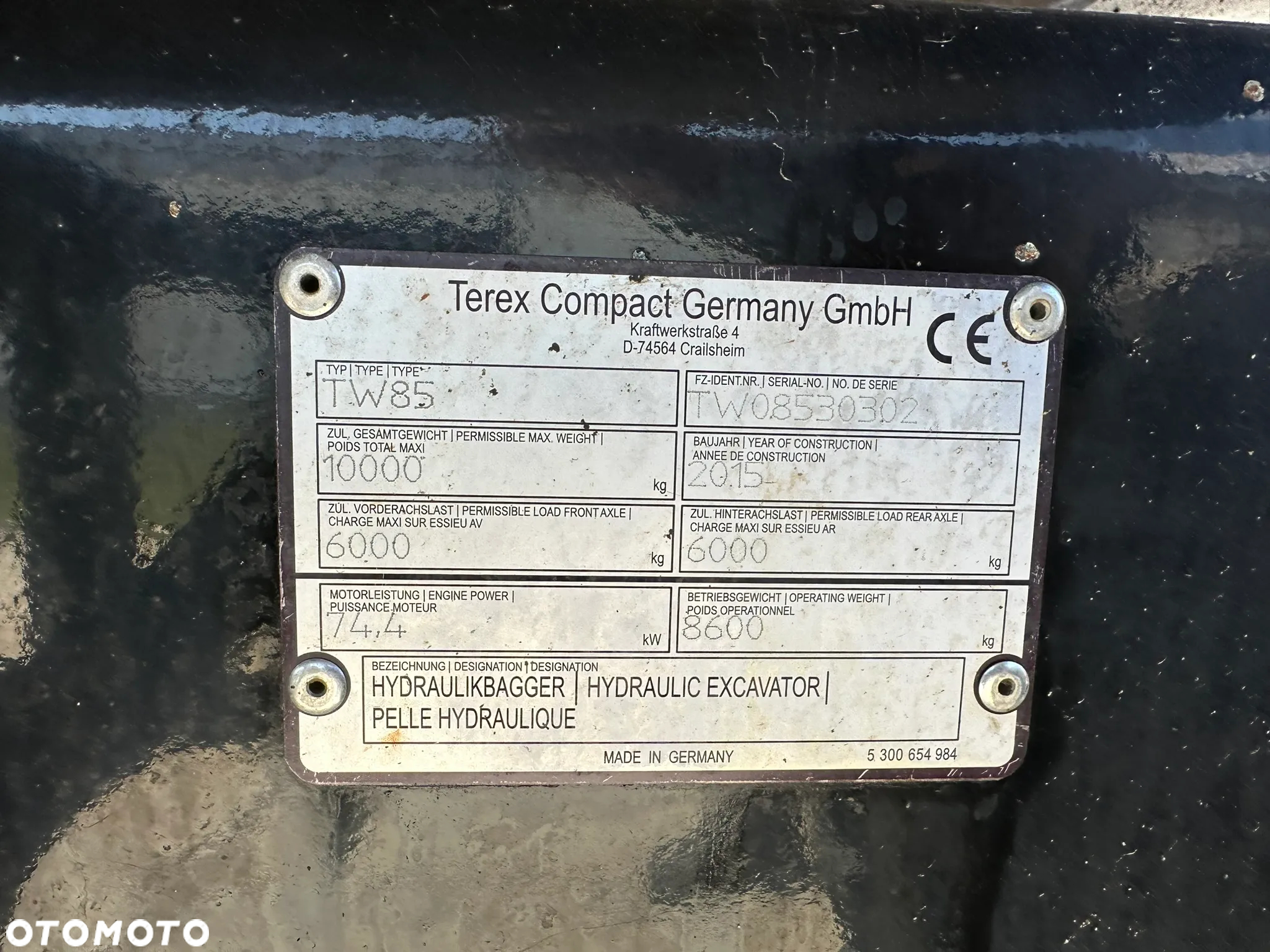 Terex TW 85 - 11
