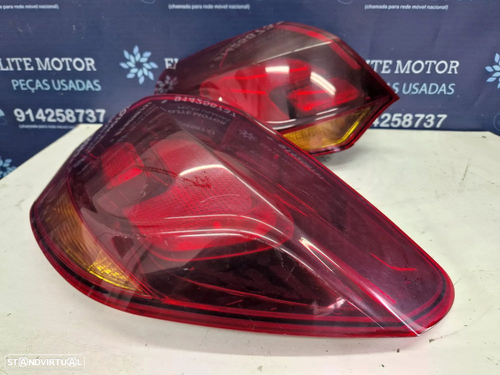 Farolins usados OPEL ASTRA J 5 PORTAS CARRO farolim - 3