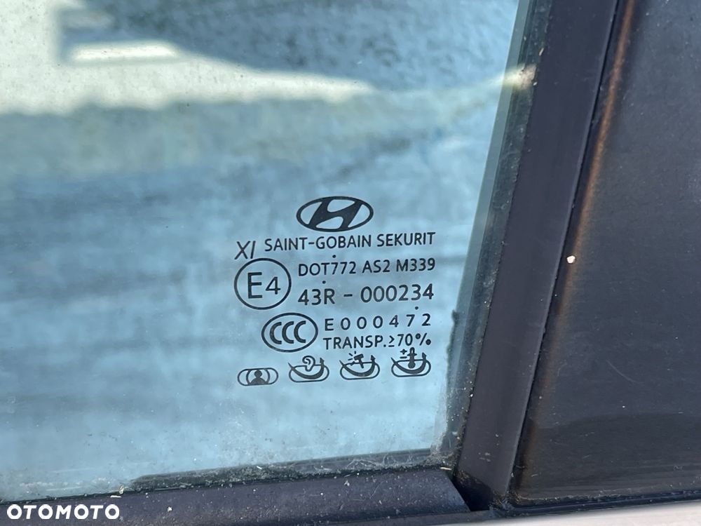 O1 HYUNDAI GENESIS G80 2013 - DRZWI TYŁ LEWE KOMPLETNE YB6 77003-B1000 - 5