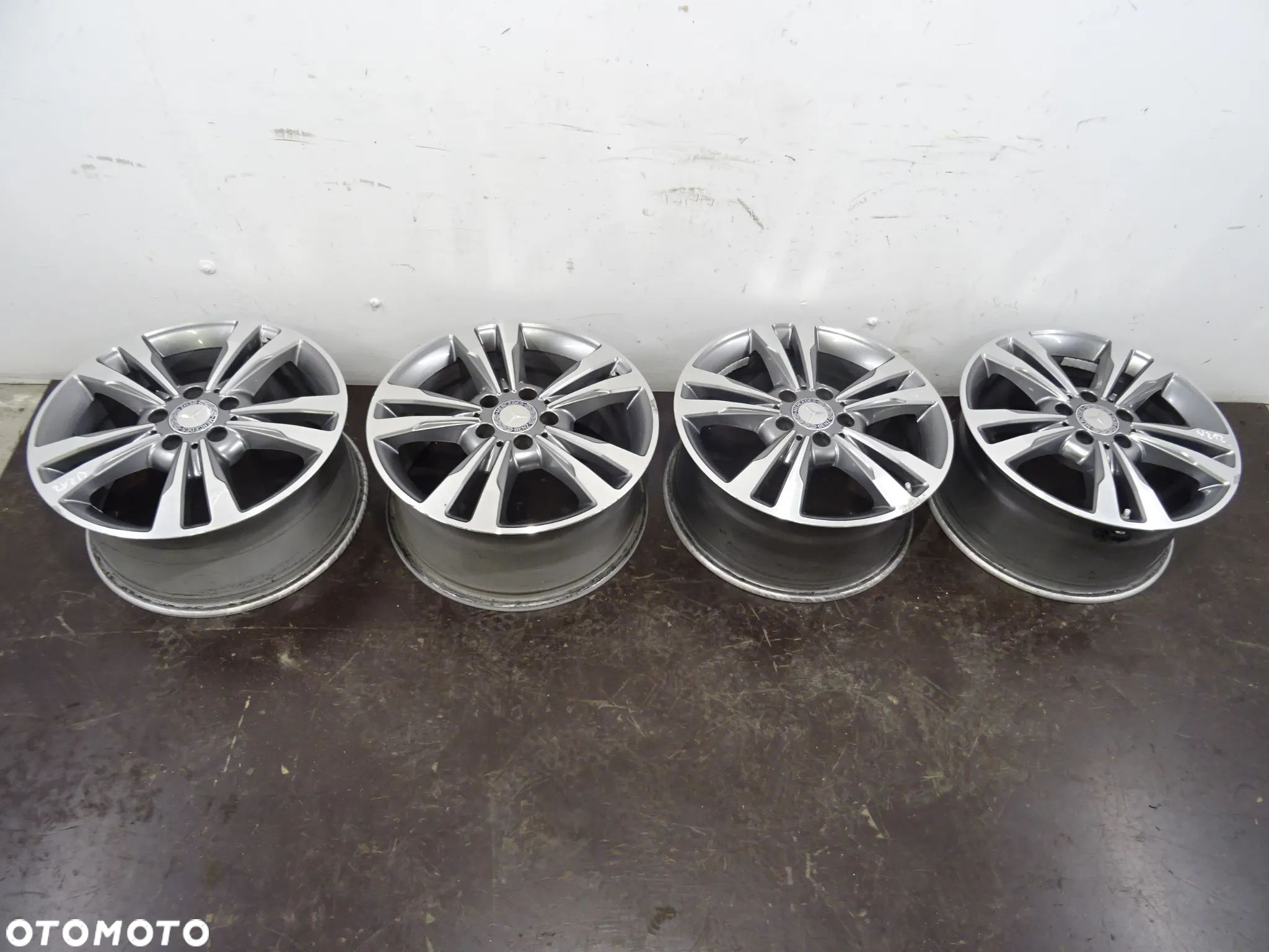 MERCEDES W212 LIFT FELGI ALUMINIOWE ALUFELGI 5X112 R17 8J ET48 TPMS - 1