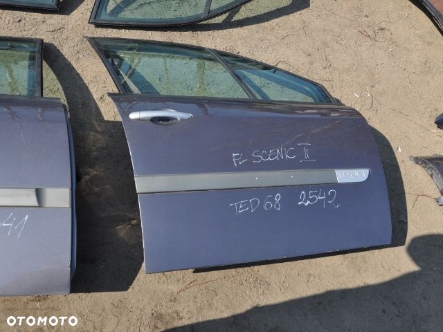 renault   scenic II FL drzwi kolor TED68 nr 2542 WYSYŁKA - 1