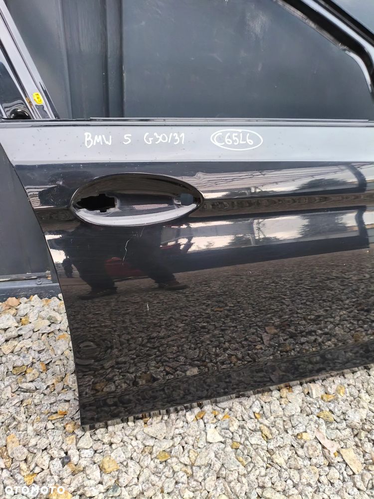 BMW 5 G30 G31 DRZWI PRAWE PRZEDNIE PRZÓD POZNAŃ GIEŁDA X70 - 3