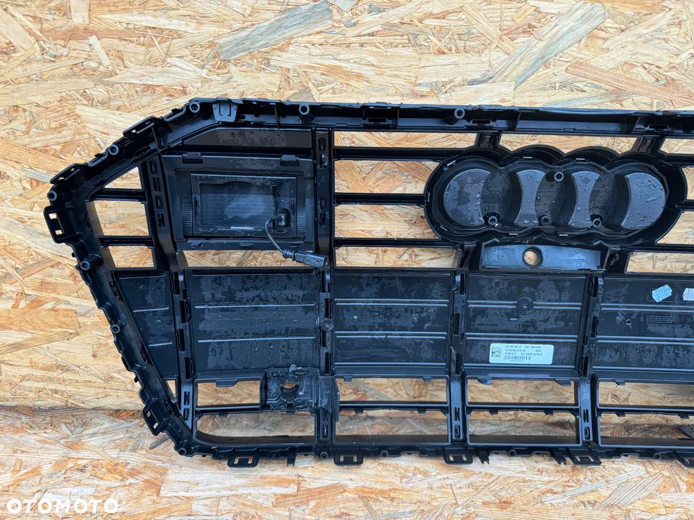 GRILL ATRAPA CHŁODNICY AUDI A6 C8 18+ ALLROAD CZARNY KAMERA RADAR ZAŚLEPKA 4K0853651G 4K0853293 ORYGINAŁ - 7