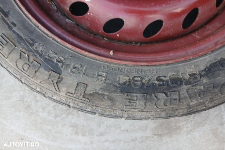 Roata de rezerva slim R13 4.50BX13H 135/80 R13 ET33 4.50BX13H 135/80 - 2