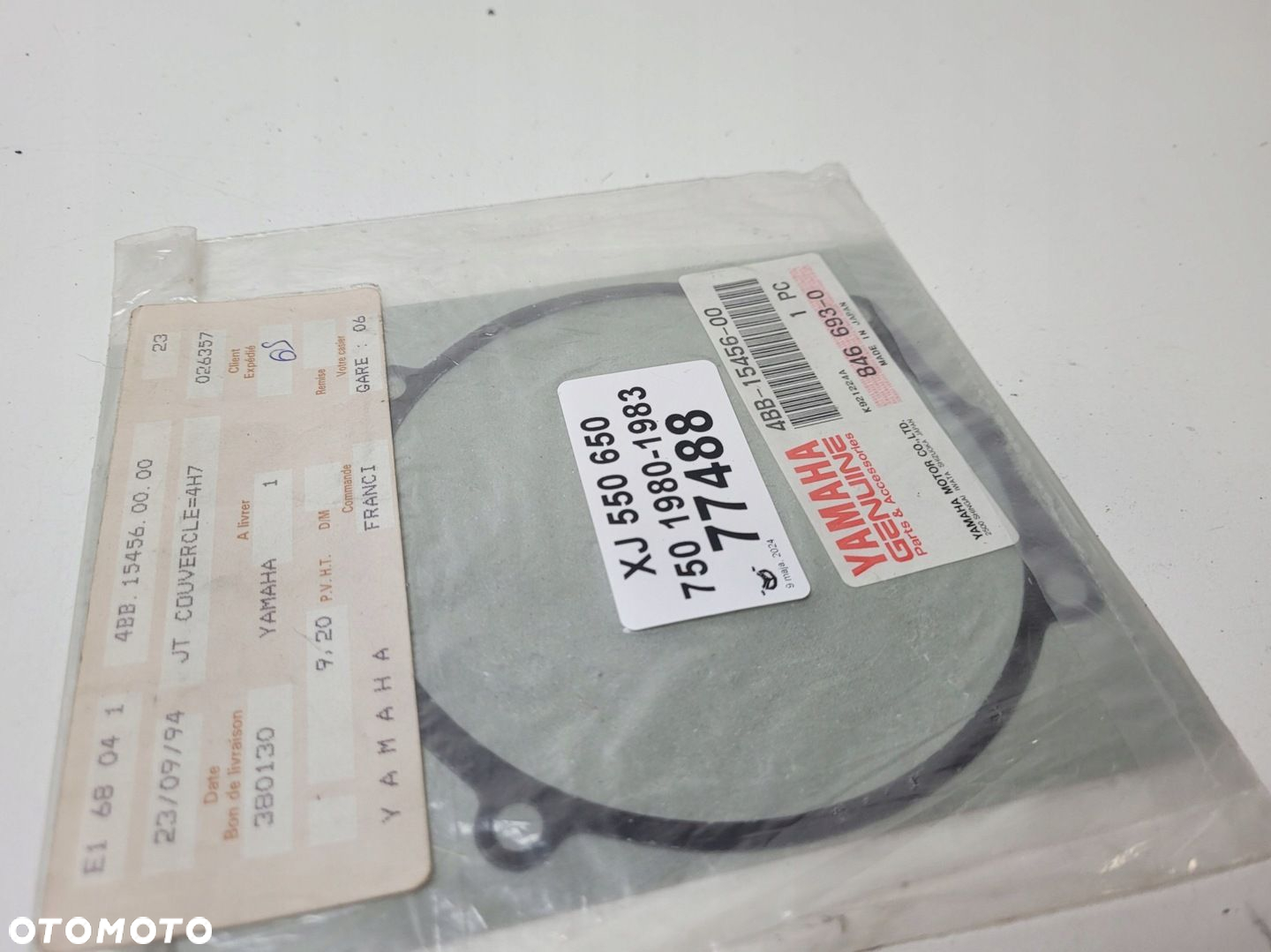 YAMAHA XJ550 650 750 1980-83 USZCZELKA POMPY OLEJU ORYGINAŁ YAMAHA - 2
