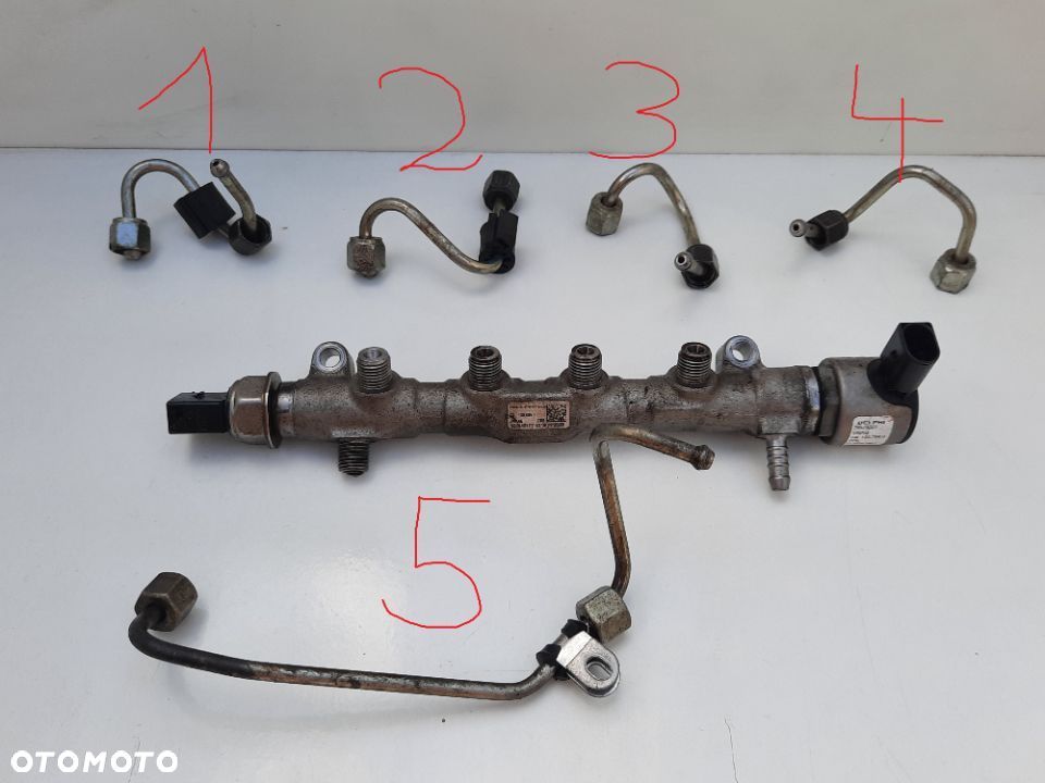 PRZEWOD WTRYSKOWY VW SEAT SKODA AUDI 1.6TDI SLASK WYSYLKA VAT - 1