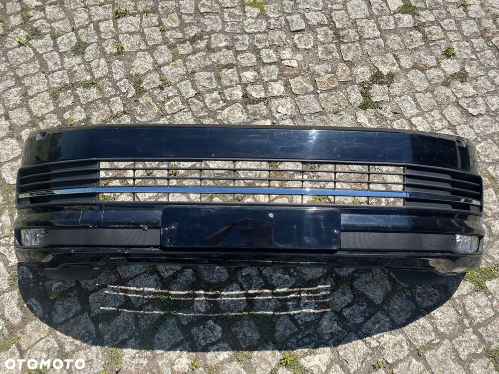 VW LIFT T6 2015-2020 ZDERZAK PRZÓD KRATKI PRZEDNI 7E NA SPRYSKIWACZE - 1