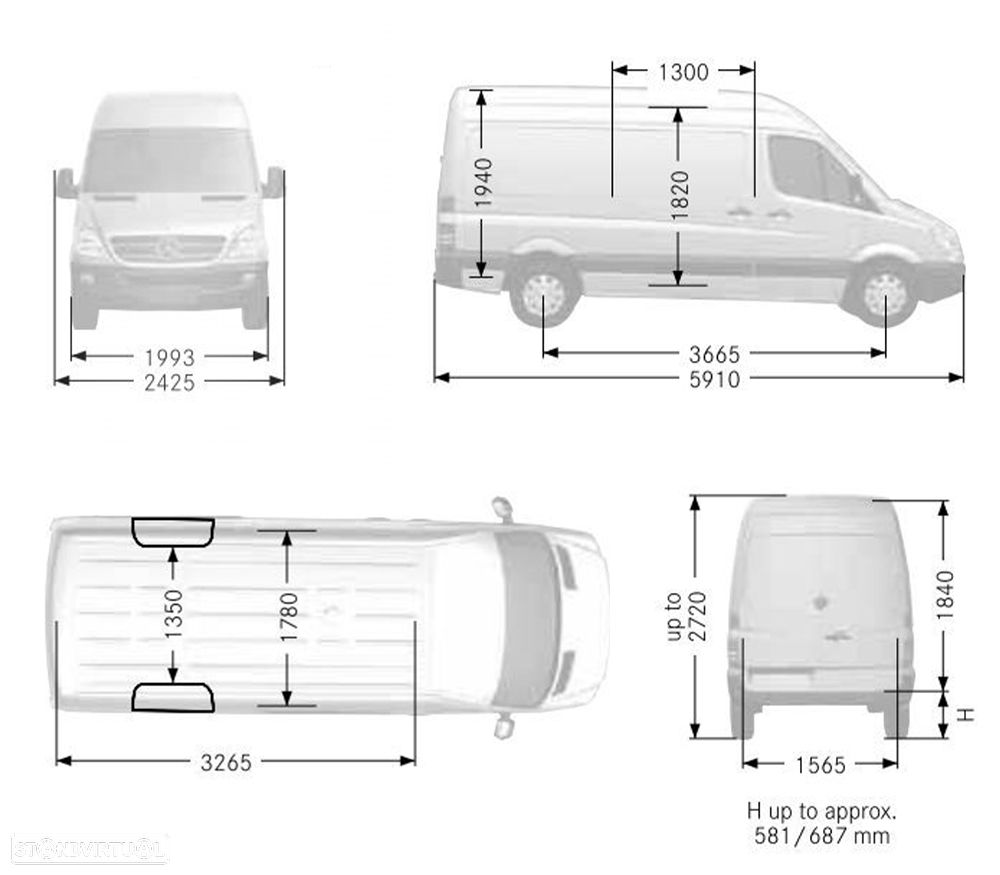 Mercedes-Benz Sprinter 313 CDI - AC -Iva Dedutível - 17