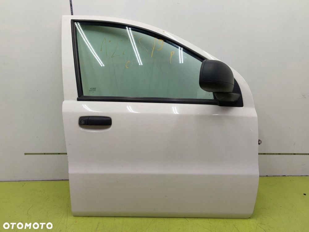 Drzwi przednie prawe przód Fiat Panda II 2003-2013 268/A BIAŁE - 1