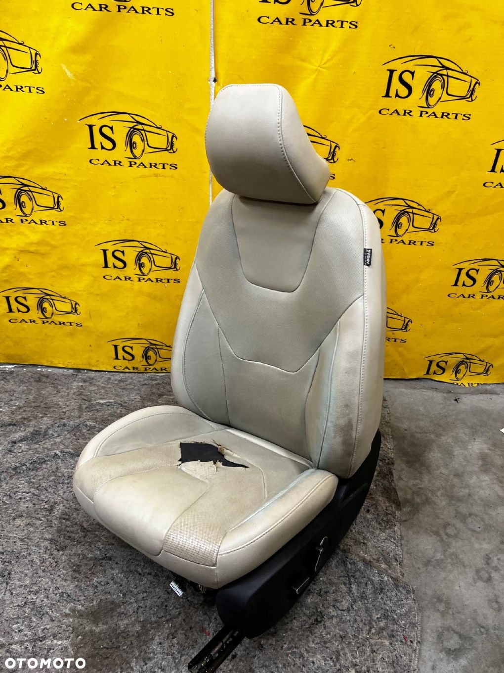 FOTEL LEWY PRZÓD SKÓRA WENTYLACJA ELEKTRYKA AIRBAG FORD FUSION USA 2017R - 1
