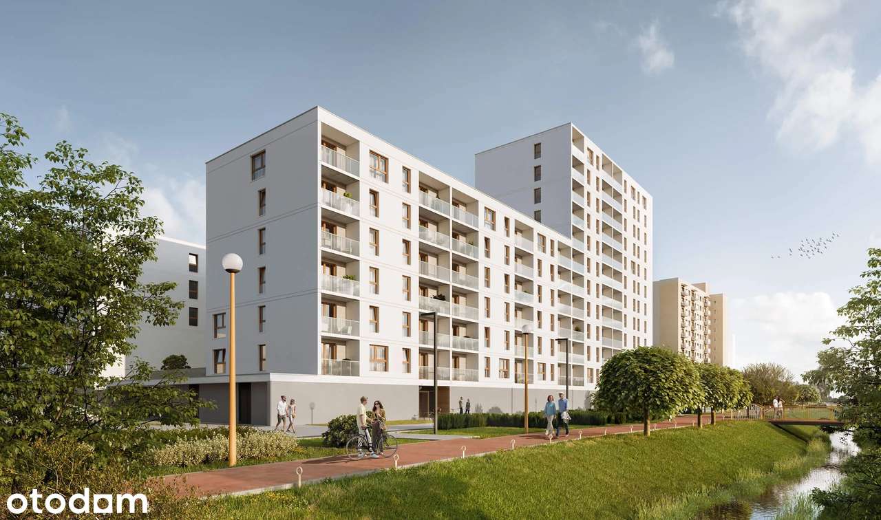 2-pokojowe mieszkanie 41m2 + balkon Bez Prowizji