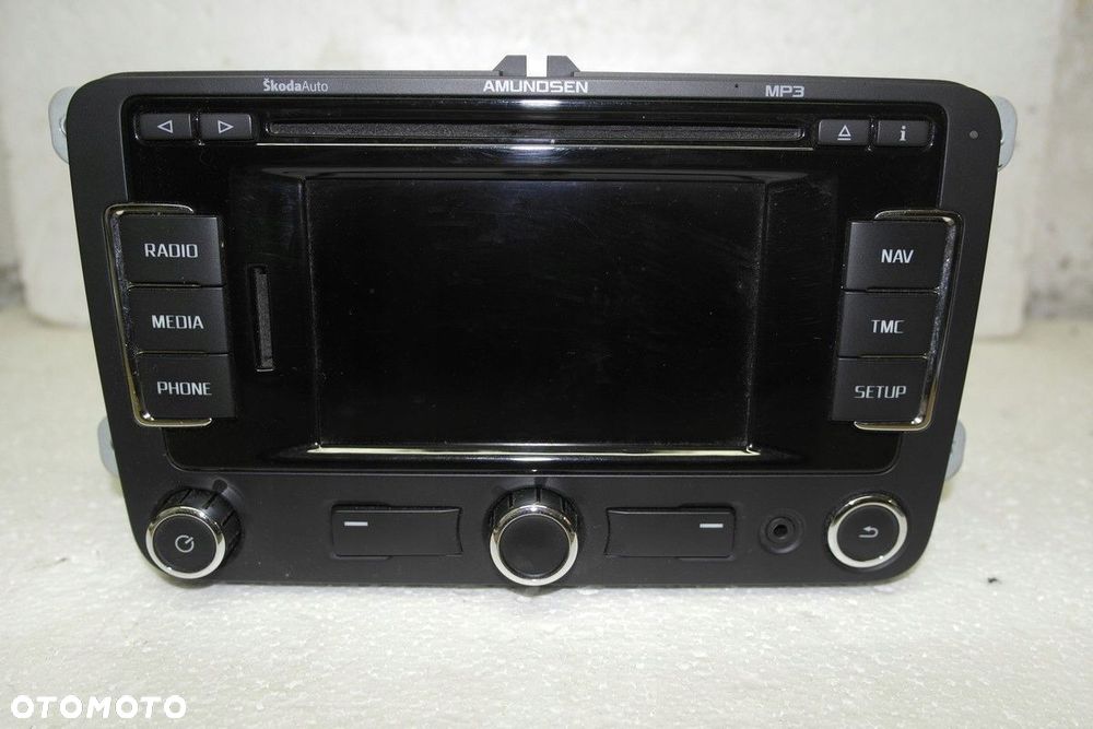 nawigacja rns310 amundsen skoda radio cd z kodem + antena - 3