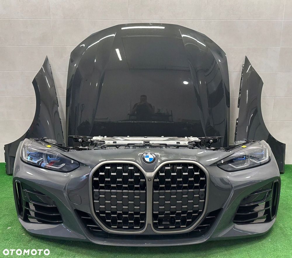 BMW 4 G22 G23 PRZÓD MASKA ZDERZAK LAMPY BŁOTNIKI PAS PRZEDNI M-PAKIET M440i - 2
