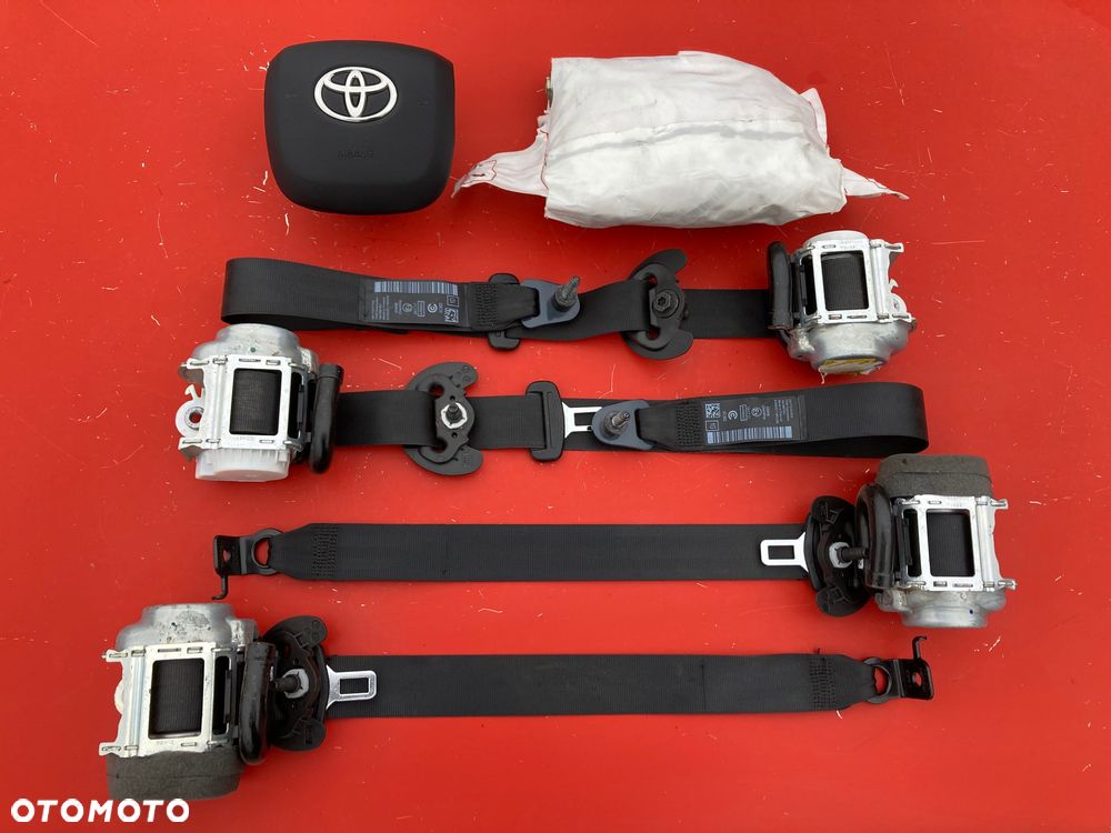 TOYOTA PROACE CITY VERSO PASY PAS BEZPIECZEŃSTWA PRZEDNI PRZÓD LEWY PRAWY NOWY NEW NEU NEV - 8