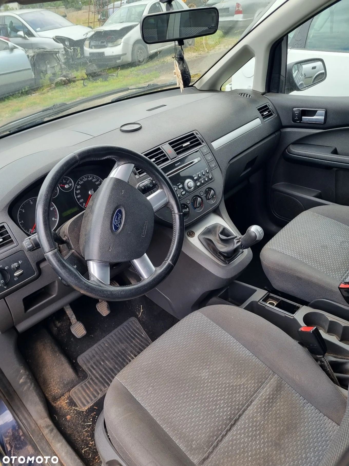 Ford Focus C-Max 2004r 1.6 tdci 110km DV6 skrzynia MTX75 lakier Ink Blue I2 na czesci - 3