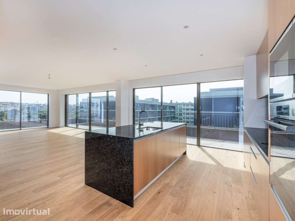 Apartamento T4 com 3 frentes em Matosinhos sul, no edifício Nautilus - Grande imagem: 3/57