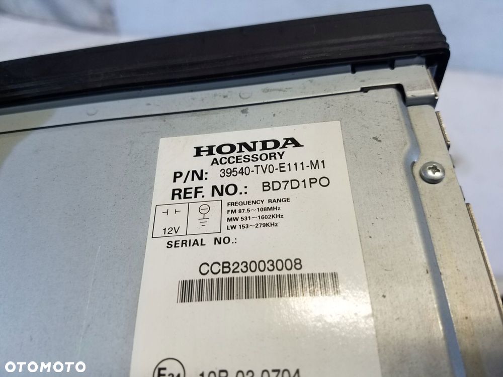 radio cd nawigacja honda civic ix 39540-tv0-e111-m1 - 4