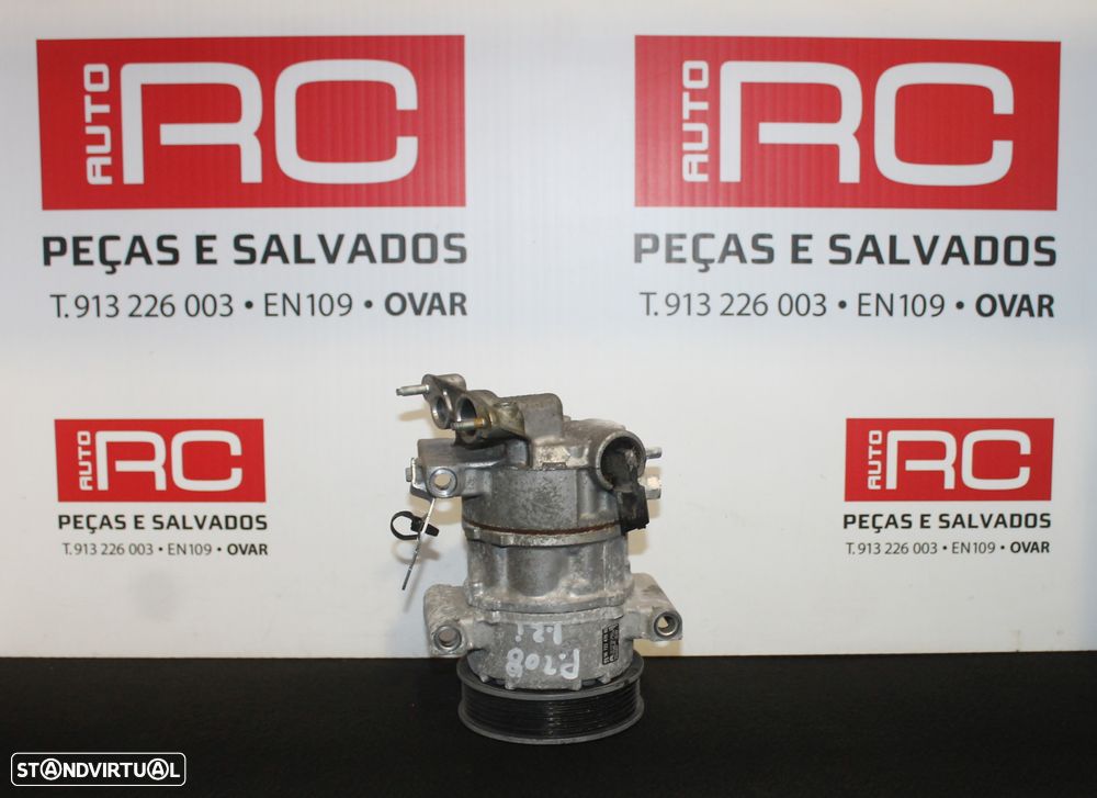 COMPRESSOR DE AR CONDICIONADO PEUGEOT 208 - 1