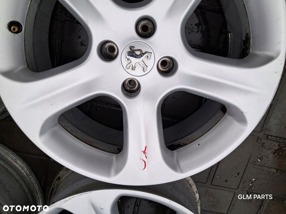 peugeot 308 i 3008 felgi aluminiowe 18" 9685121480 7,5j et29 4x108 - 15