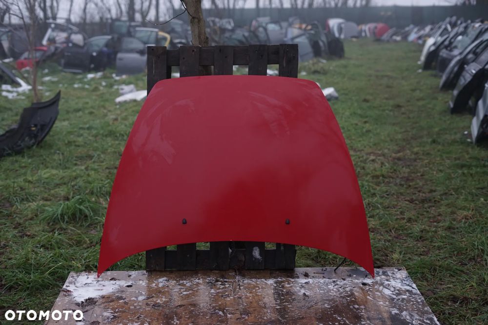 Maska pokrywa silnika Volvo S40 II V50 Czerwona - 1