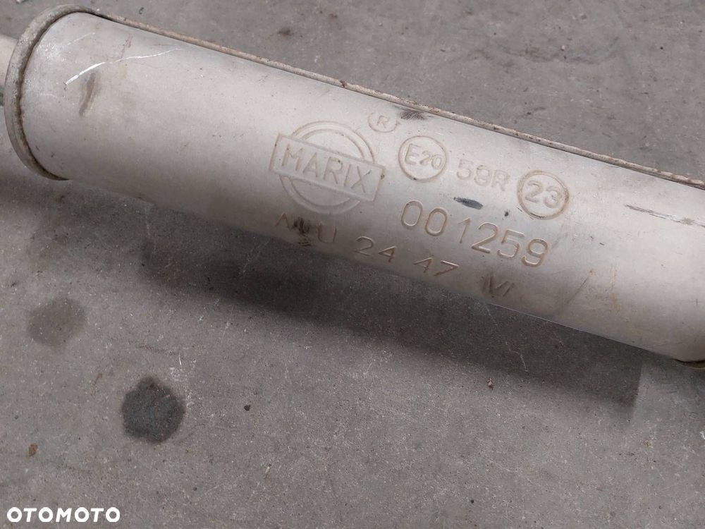 TŁUMIK WYDECH KOMPLET KATALIZATOR PUSTY VOLKSWAGEN POLO IV LIFT 1.2 6V - 12