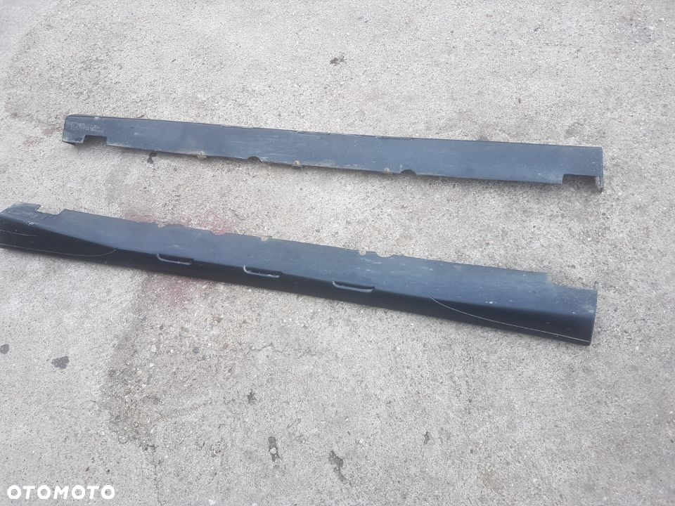 Suzuki Ignis FH 00-03 listwy progowe nakładki dla wersji 3 drzwiowy BLACK LIMIT - 2