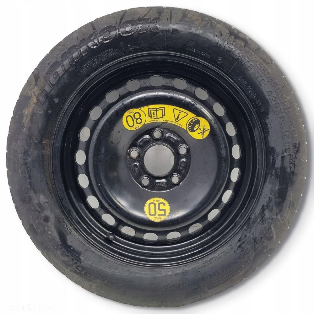 KOŁO DOJAZDOWE Ford Focus Mk3 C-Max II dojazdówka 125/90 R16 2160848 5x108 - 1