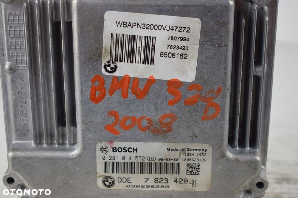 komputer sterownik zestaw bmw e90 e87 0281014572 - 6