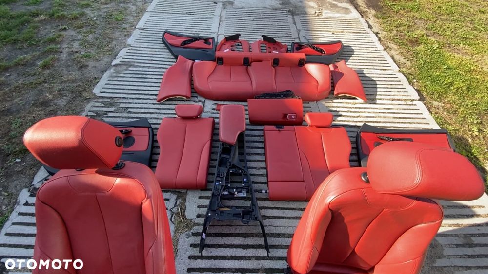 WNĘTRZE FOTELE TAPICERKA BMW 4 F36 EUROPA KOMPLET SPORT - 6