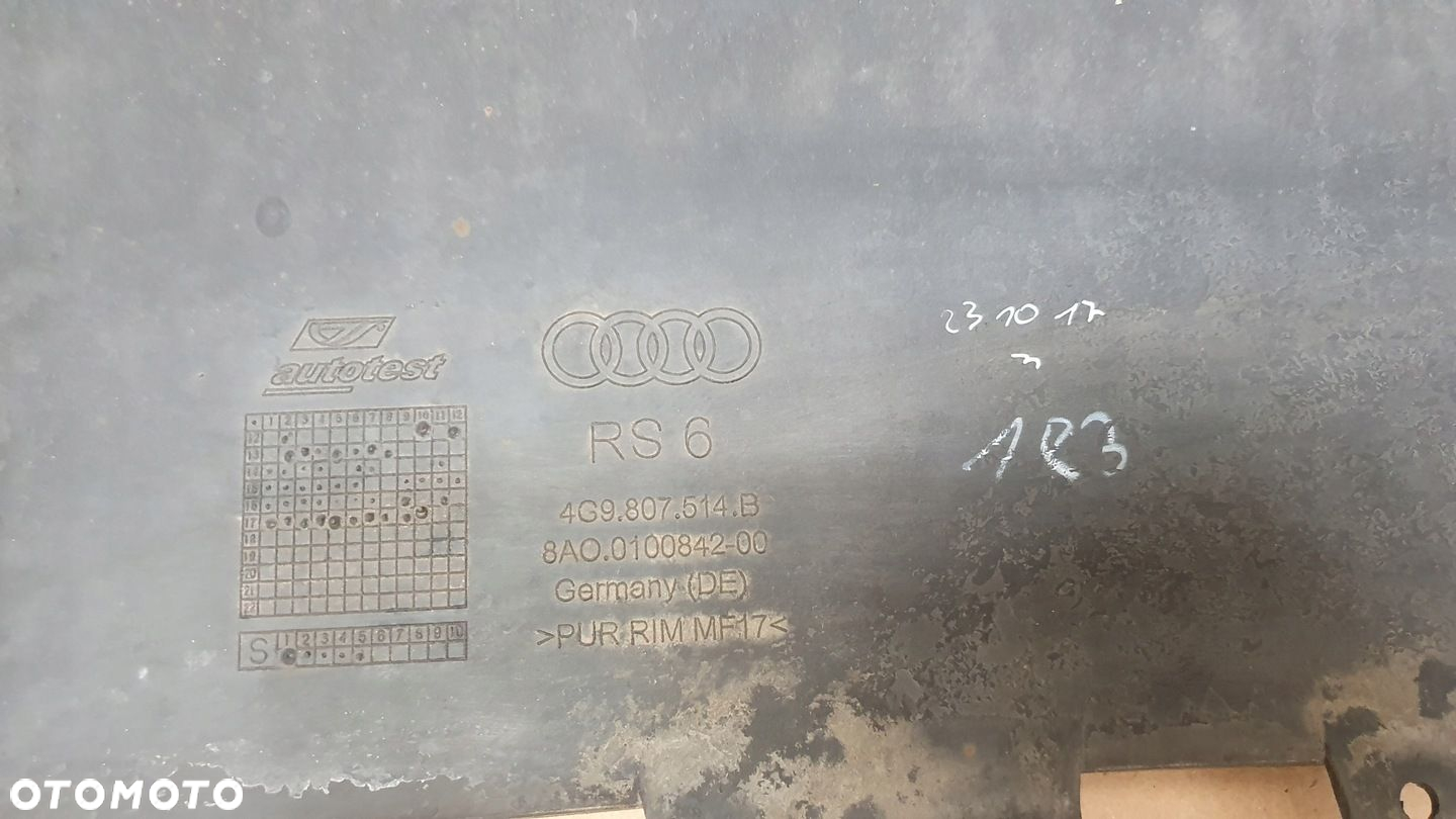 ZDERZAK TYŁ TYLNY AUDI A6 RS6 C7 KOMBI 4G9807511BD - 14