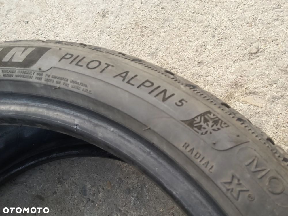 19” - MICHELIN - 245/40 r19 cali - ZIMOWE Opony Pilot ALPIN 5 - stan BDB - GWARANCJA ! + Możliwy MONTAŻ !! - 5