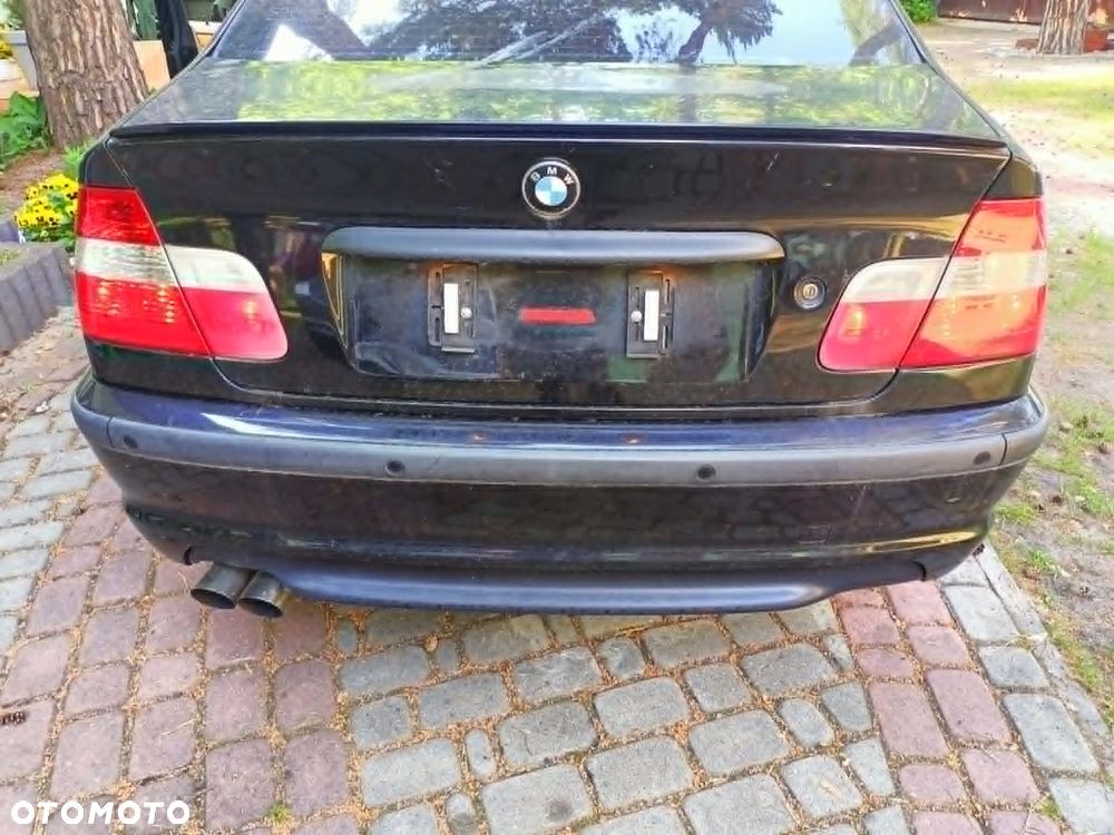 Zderzak zderzaki mpakiet BMW E46 sedan 475 black sapphire przód przedni tył tylny progi nadkola - 3