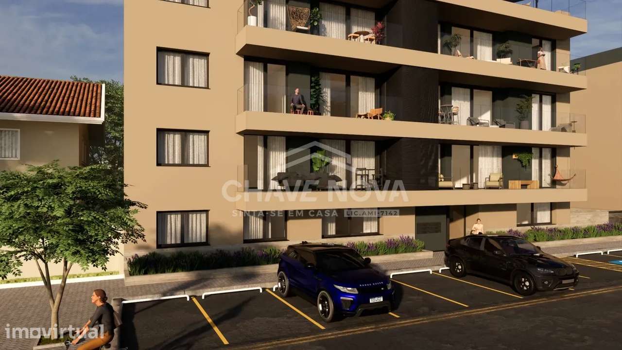 T1 NOVO COM VISTA MAR | SÃO FÉLIX DE MARINHA | GARAGEM | 260.000 € - Grande imagem: 2/15